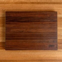 Scotsman Walnut Butcher Block: Premium American Hardwood Prep Station -Laurel Mercantile Store Walnut Eased Edge Butcher Block Medium 00001