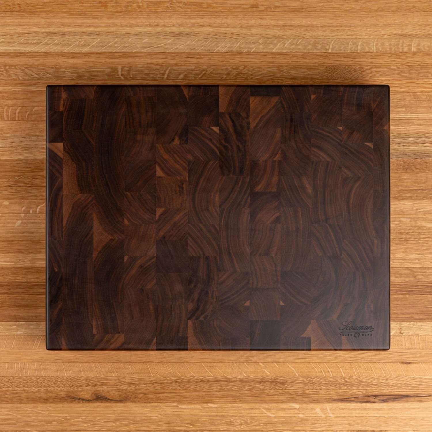 Scotsman Walnut End Grain Rectangle Butcher Block 16 Scotsman Walnut End Grain Rectangle Butcher Block - Image 14