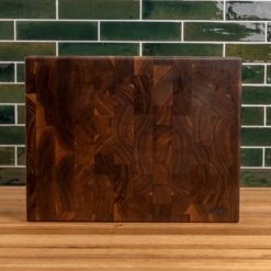 Scotsman Walnut End Grain Rectangle Butcher Block 27 Scotsman Walnut End Grain Rectangle Butcher Block -Laurel Mercantile Store Walnut End Grain Rectangle Butcher Block large 00004