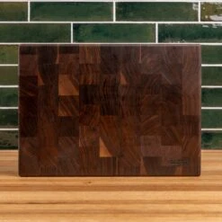 Scotsman Walnut End Grain Rectangle Butcher Block 23 Scotsman Walnut End Grain Rectangle Butcher Block -Laurel Mercantile Store Walnut End Grain Rectangle Butcher Block medium 00006
