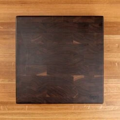Walnut End Grain Square Butcher Block 23 Walnut End Grain Square Butcher Block -Laurel Mercantile Store Walnut End Grain Square Butcher Block large 00001
