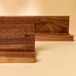 Scotsman Walnut Floating Shelf - Handcrafted American Hardwood -Laurel Mercantile Store Walnut Floating Shelves 00002