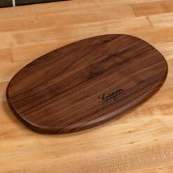 Scotsman American Walnut Oval Serving Board -Laurel Mercantile Store Walnut Oval Serving Board 00002