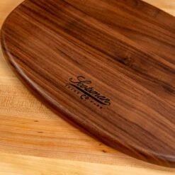 Scotsman American Walnut Oval Serving Board -Laurel Mercantile Store Walnut Oval Serving Board 00003