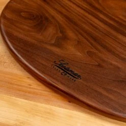 Scotsman American Walnut Oval Serving Board -Laurel Mercantile Store Walnut Oval Serving Board 00004