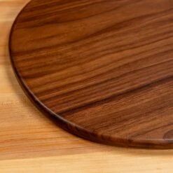 Scotsman American Walnut Oval Serving Board -Laurel Mercantile Store Walnut Oval Serving Board 00019