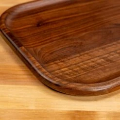 Scotsman Walnut Rectangle Carving Board 20 Scotsman Walnut Rectangle Carving Board -Laurel Mercantile Store Walnut Rectangle Carving Board 00013