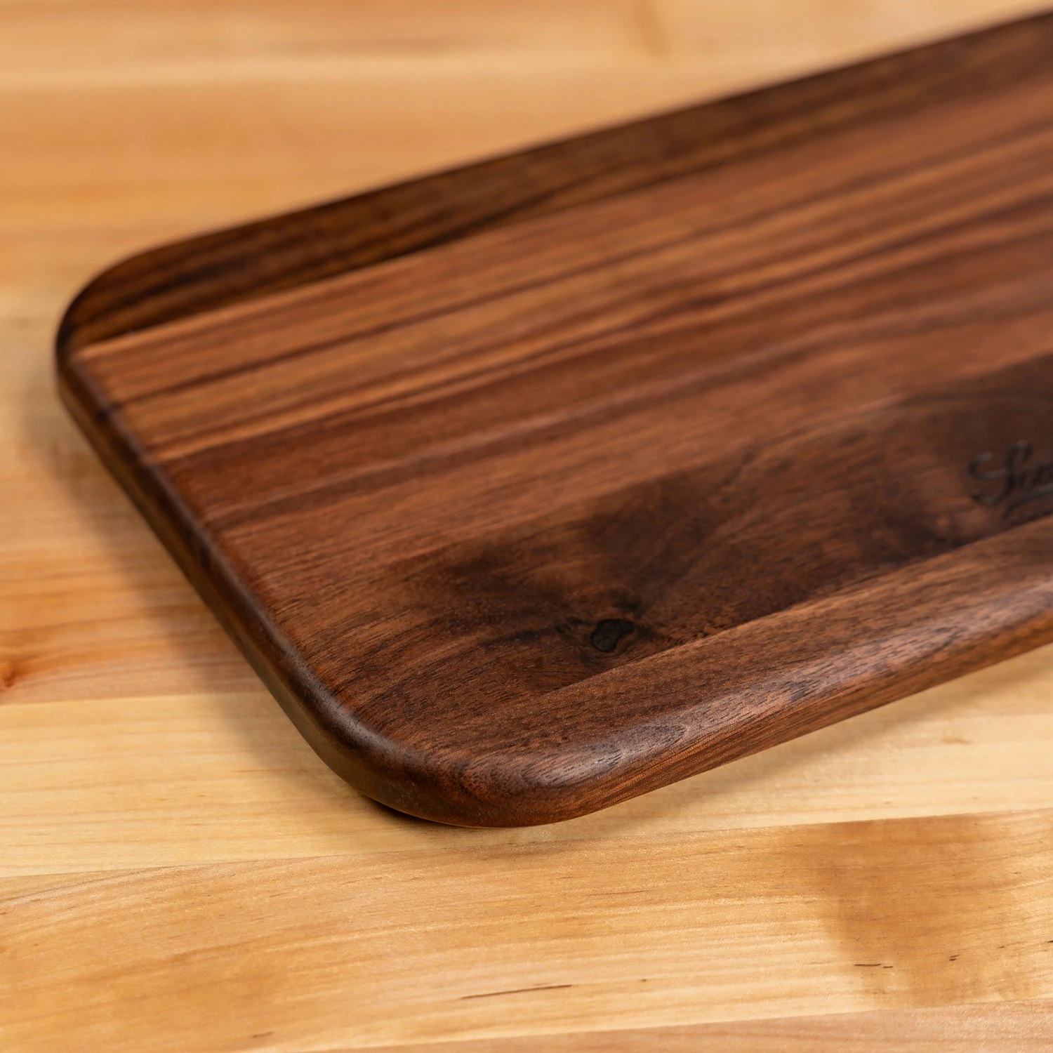 Scotsman Walnut Rectangle Serving Board - American Hardwood 7 Scotsman Walnut Rectangle Serving Board - American Hardwood - Image 5
