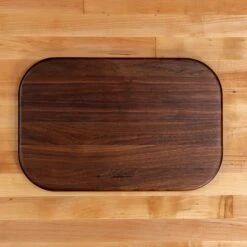 Scotsman Walnut Rectangle Serving Board - American Hardwood 18 Scotsman Walnut Rectangle Serving Board - American Hardwood -Laurel Mercantile Store Walnut Rectangle Serving Board 00009