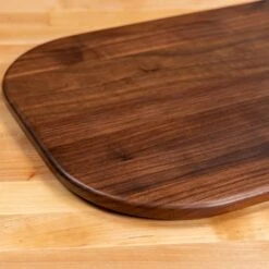 Scotsman Walnut Rectangle Serving Board - American Hardwood 23 Scotsman Walnut Rectangle Serving Board - American Hardwood -Laurel Mercantile Store Walnut Rectangle Serving Board 00015