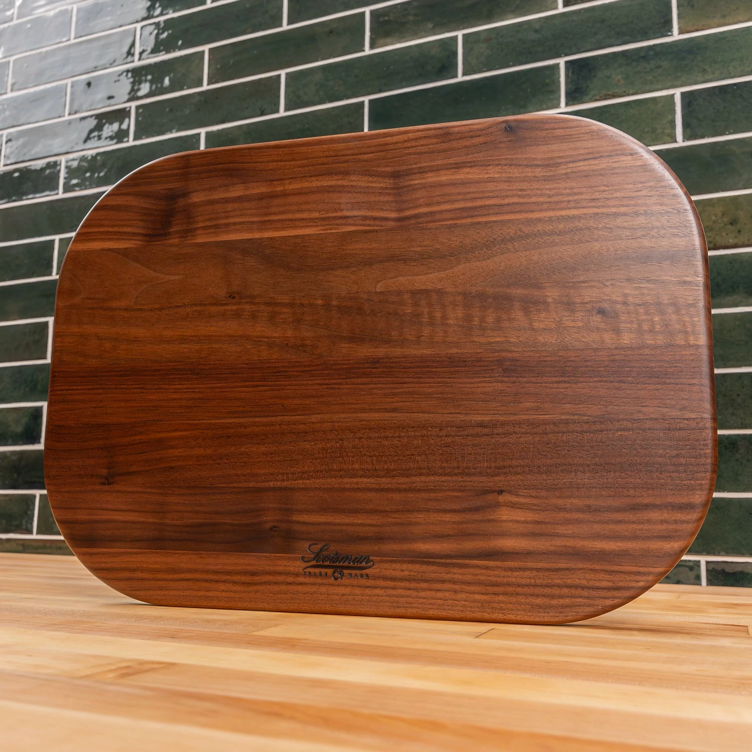 Scotsman Walnut Rectangle Serving Board - American Hardwood 12 Scotsman Walnut Rectangle Serving Board - American Hardwood - Image 10