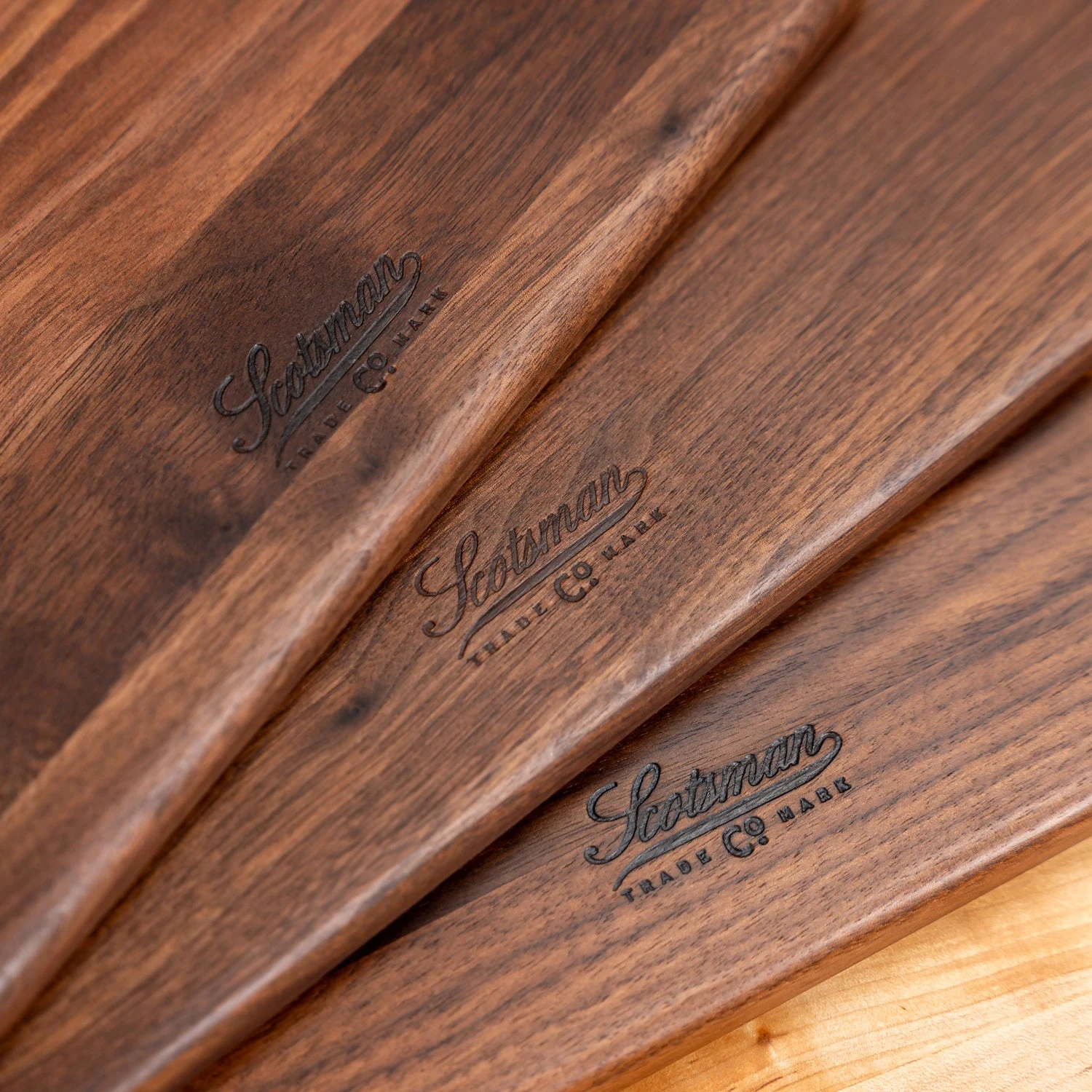 Scotsman Walnut Rectangle Serving Board - American Hardwood 4 Scotsman Walnut Rectangle Serving Board - American Hardwood - Image 2