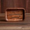 Scotsman Walnut Wood Soap Dish 1 Scotsman Walnut Wood Soap Dish -Laurel Mercantile Store Walnut Soap Dish00004
