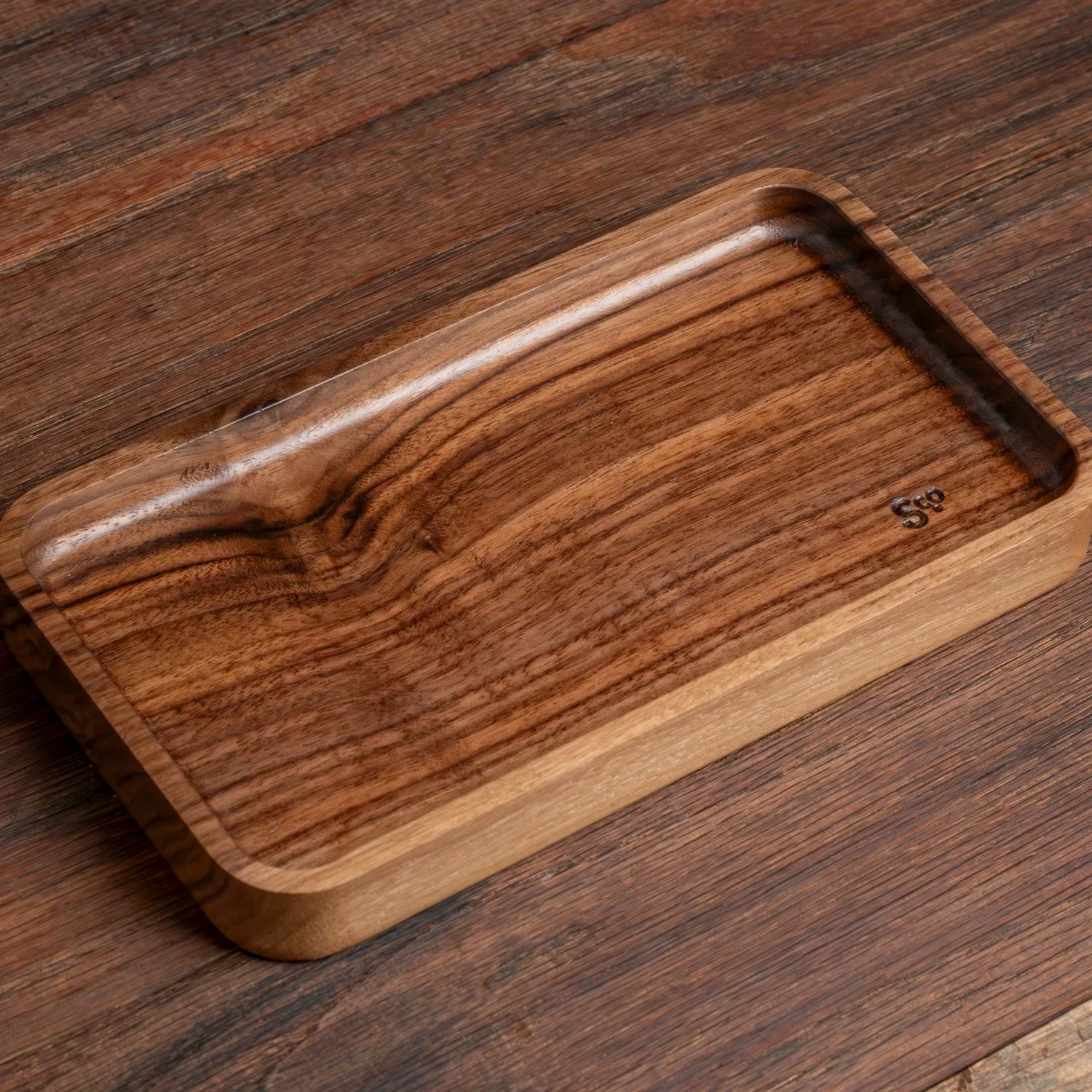 Walnut Wooden Valet 9 Walnut Wooden Valet - Image 7