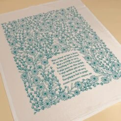 What A Friend Hymn Tea Towel -Laurel Mercantile Store What a Friend Hymn Tea Towel 00002