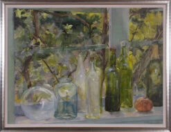 Windowsill With Bottles