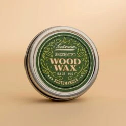 Scotsman Co. Wood Wax - 0.5 oz. Single Use All-Natural Conditioner -Laurel Mercantile Store Wood Wax Sample 00003
