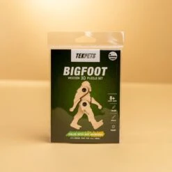 Bigfoot Wooden 3D Puzzle - Movable DIY Model Craft Kit