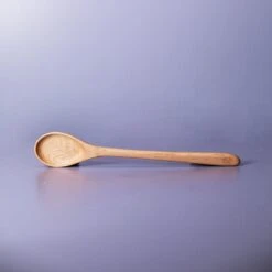 Handcrafted Solid Maple Wooden Kitchen Spoon - Made in USA -Laurel Mercantile Store WoodenSpoonLarge