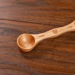 Handcrafted Solid Maple Wooden Measuring Spoon - 7.25 Inch 10 Handcrafted Solid Maple Wooden Measuring Spoon - 7.25 Inch -Laurel Mercantile Store WoodenUtensils 5