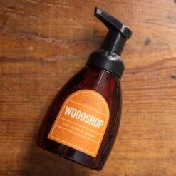 Woodshop Pine & Musk Foaming Hand Soap - 8 oz Artisan Scent