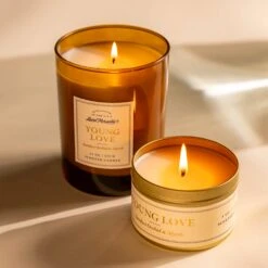 Young Love 5 Oz. Hand-Poured Scented Candle -Laurel Mercantile Store Young Love candles 00003