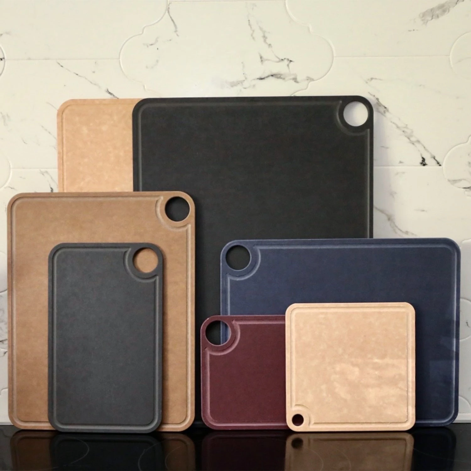 Scotsman Stone Black Eco-Friendly Composite Cutting Board 12 Scotsman Stone Black Eco-Friendly Composite Cutting Board - Image 10