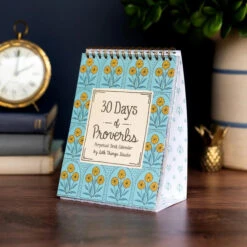 Daily Proverbs Perpetual Calendar - Inspirational Desktop Flip Book