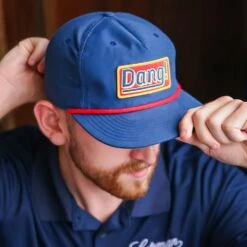 Scotsman Lifestyle Dang! Performance Snapback Cap - Navy