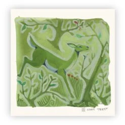 Adam Trest Hide & Seek | Deer Run Print