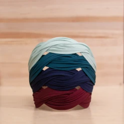 Emily's Solid Wide Fabric-Covered Headband