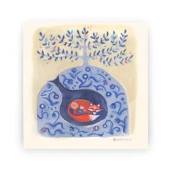 Adam Trest Hide & Seek | Fox In Blue Print