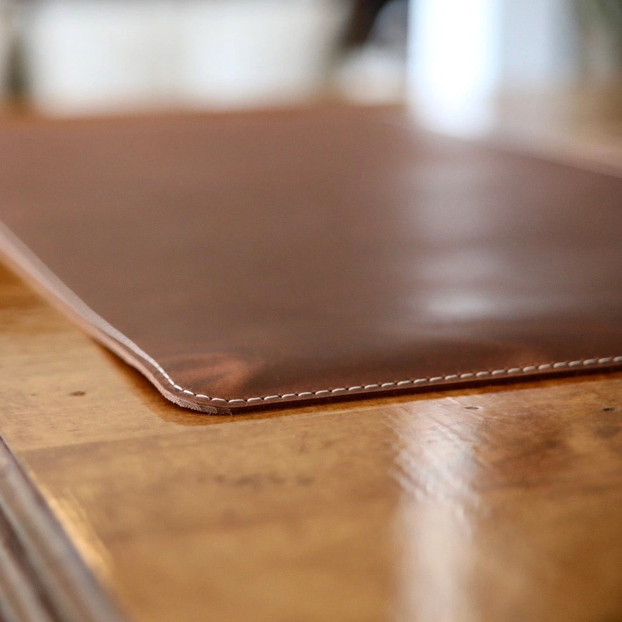Scotsman Full-Grain Leather Desk Pad - Handcrafted in the USA 5 Scotsman Full-Grain Leather Desk Pad - Handcrafted in the USA - Image 3