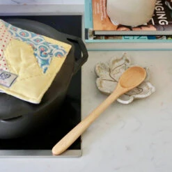 Handcrafted Solid Maple Wooden Kitchen Spoon - Made in USA -Laurel Mercantile Store image 4245d28f 16c5 4ad5 bedd 797c0c9963b0