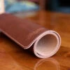 Scotsman Full-Grain Leather Desk Pad - Handcrafted in the USA