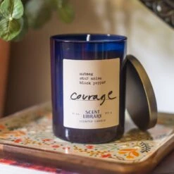 Spiced Scented Candle - Courage Candle 11oz Laurel MS Inspired